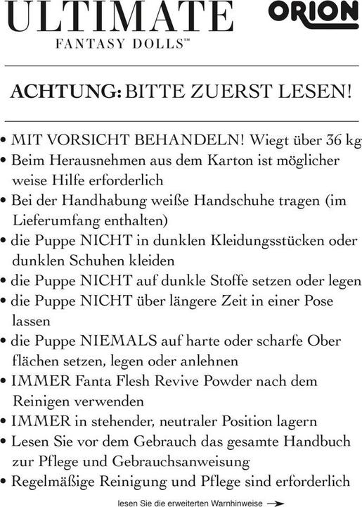 Produktbild UltimateFantasy Dolls Bianca