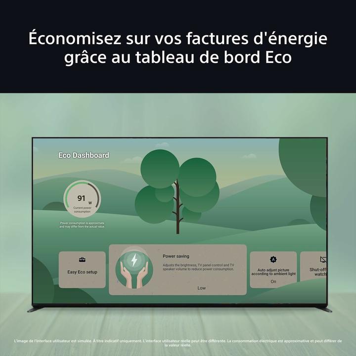 Actual product image Sony K-75XR5 (75", Bravia 5, Mini-LED, 4K, 2025)