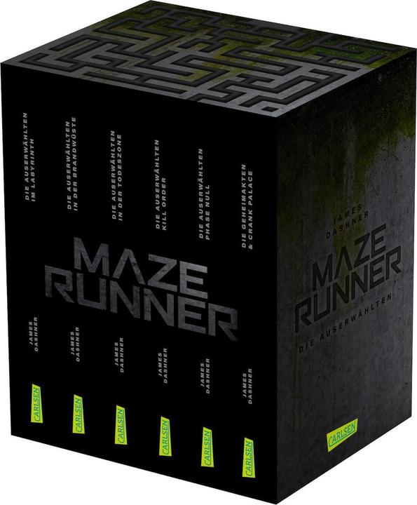 Immagine prodotto Maze Runner Slipcase (6 volumi in brossura, incluso il volume bonus con "Crank Palace" e "The (James Dashner, Katharina Hinderer, Anke Caroline Burger, Ilse Rothfuss, Tedesco)