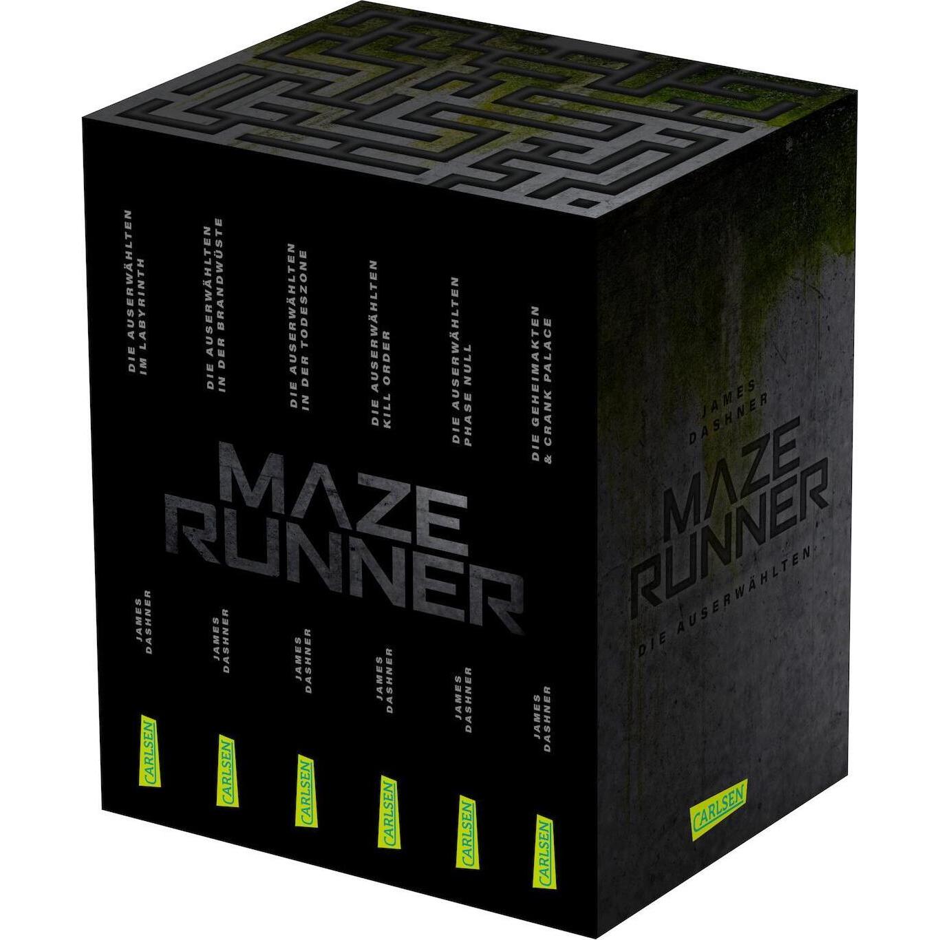 Thumbnail - Maze-Runner-Schuber (6 Bände im Taschenbuch-Schuber inklusive Bonusband mit »Crank Palace« und »Die, Hörbücher von James...