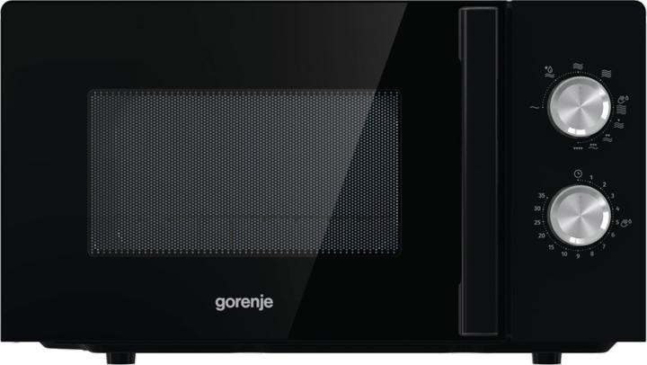 Gorenje MO20E2BH Microwave Oven, Free Standing, Capacity 20 L, Power 800 W, No Ddisplay, Black (20 l)