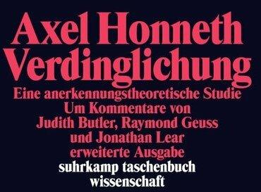 Produktbild Verdinglichung (Deutsch, Axel Honneth, 2015)