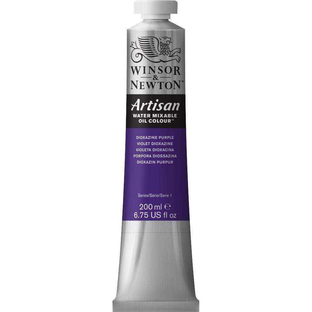 Winsor & Newton, Künstlerfarbe + Bastelfarbe, Artisan water mix. oil 200m dioxazine purple 229 (Violett, 200 ml)