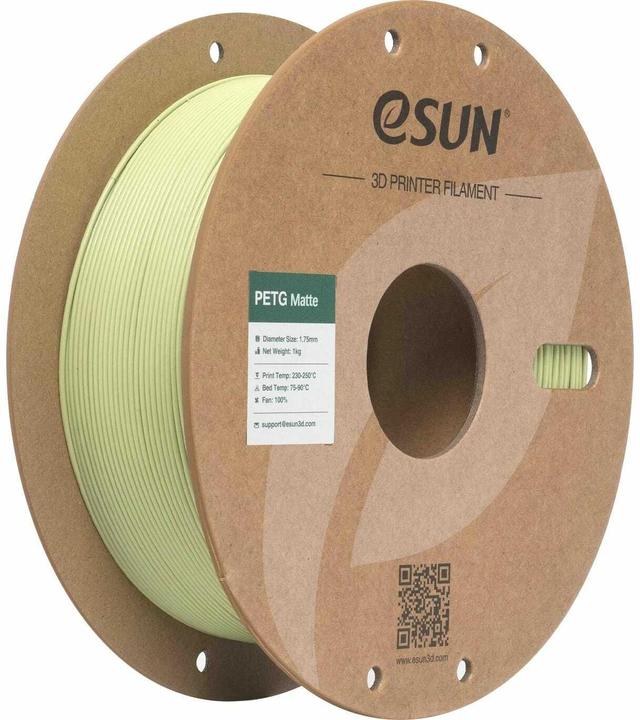 Produktbild eSUN Filament PETG-Matte Matchagrün 1.75 mm 1 kg (PETG, 1.75 mm, 1000 g)