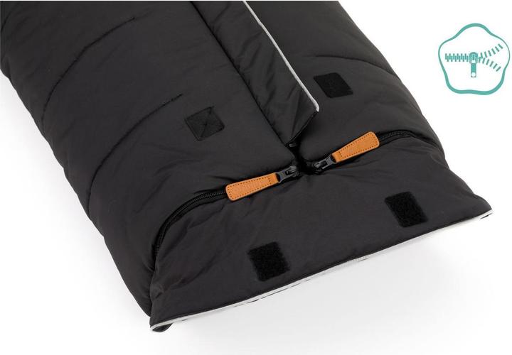 Image du produit Fillikid Fusssäcke für Kinderwagen & Buggys Fleece-Fusssack Nanga mit Lammfellauflage