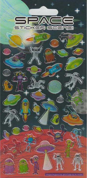 Actual product image Paper Projects Space Sticker Sheet