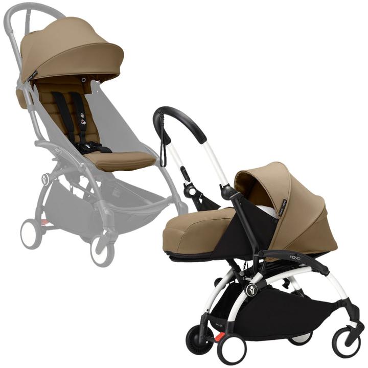 Actual product image Stokke YOYO³ 0+ white with 6+ textile set