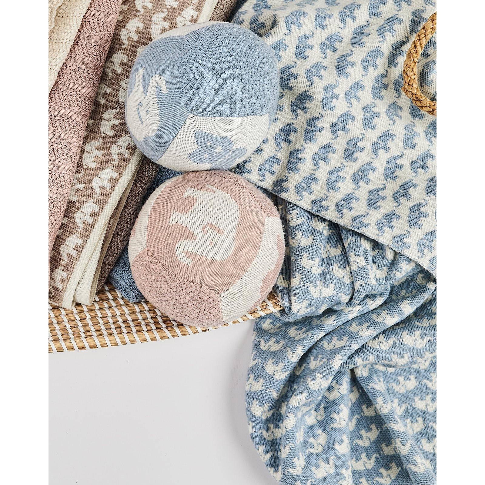 Thumbnail - Smallstuff - Ball, merino wool, blue - (70019-01)