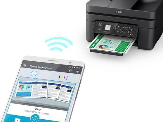 Actual product image Epson WorkForce WF-2935DWF (Ink, Colour)