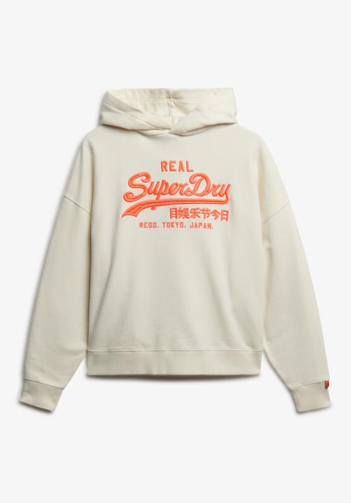 Image du produit Superdry Sweat à capuche décontracté fluo Vintage Logo (12XL)