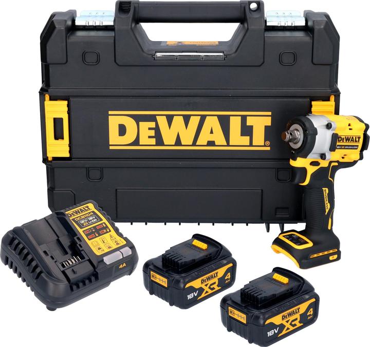Produktbild DeWalt DCF 921 M2T Akku Schlagschrauber 18 V 400 Nm 1/2" Brushless + 2x Akku 4,0 Ah + Ladegerät +