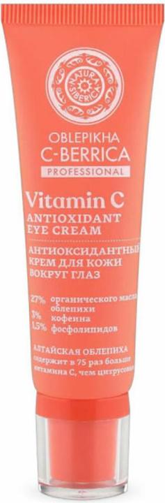 Produktbild Natura Siberica Oblepikha C-Berrica (Augenpflege Crème, 30 ml, Tag)
