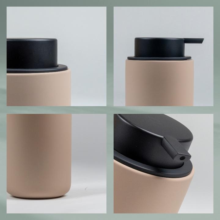 Productafbeelding Kela Zeepdispenser Sana 300 ml, beige/zwart