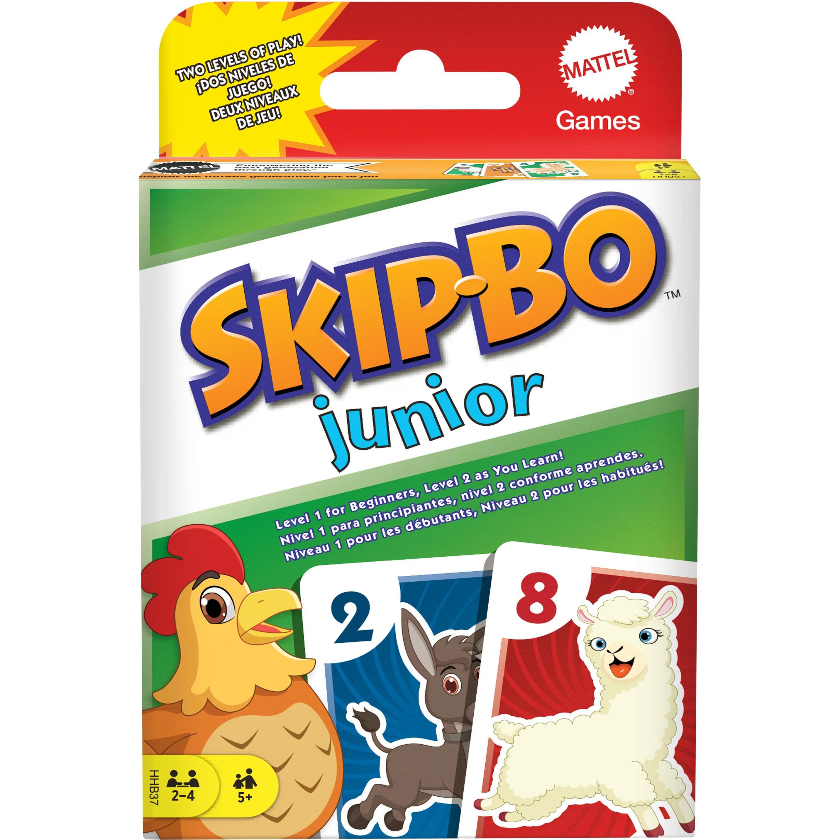 Mattel Games Skip-Bo Junior (Multilingual)