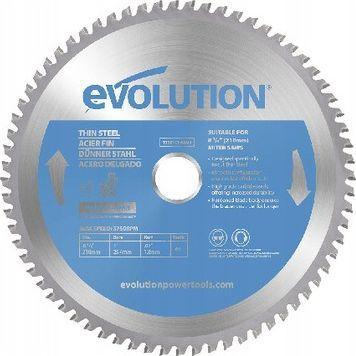 Evolution La lame de scie TCT est conçue pour couper des feuilles minces de 210 mm