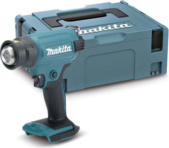 Produktbild Makita DHG 180 ZJ Akku Heissluftgebläse 18 V 550 °C + Makpac - ohne Akku, ohne Ladegerät