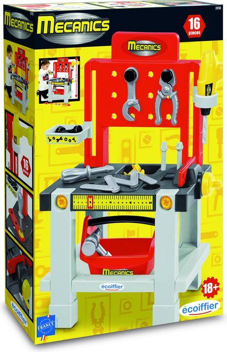Actual product image écoiffier Ecoiffier mechanical workshop with tools 16 pcs.