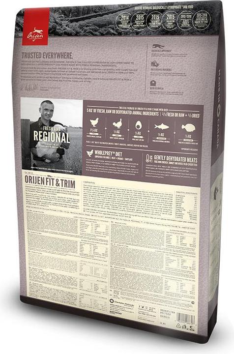 Image du produit Orijen Fit et Trim (Adulte, 1 pcs, 2000 g)