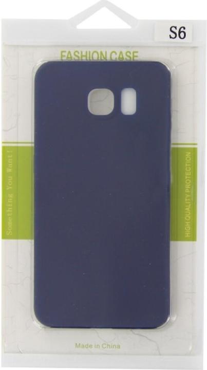 Actual product image OEM Silicone Case Fashion for Samsung S6 Blue (Samsung Galaxy S6)