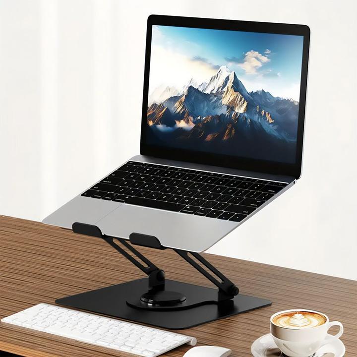 Produktbild Media-Tech Verstellbarer drehbarer ergonomischer Laptopständer 10–17” LAPTOP STAND ROTO MT2662