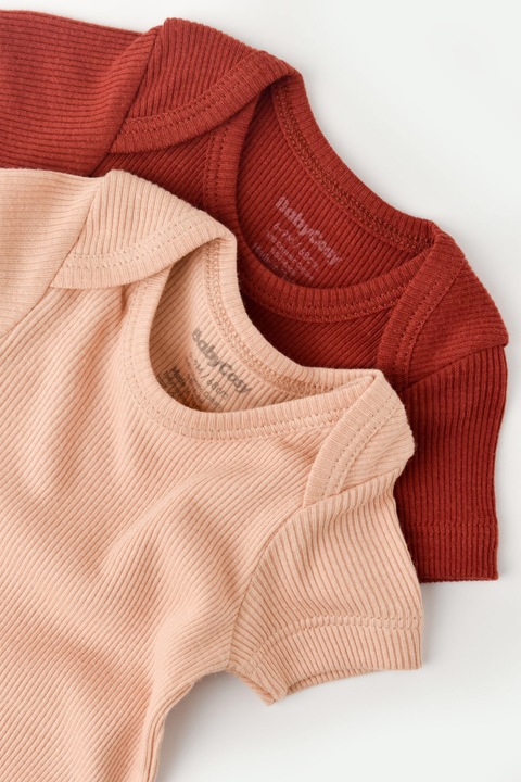 Actual product image BabyCosy 2 Pcs Short sleeved Body (74)