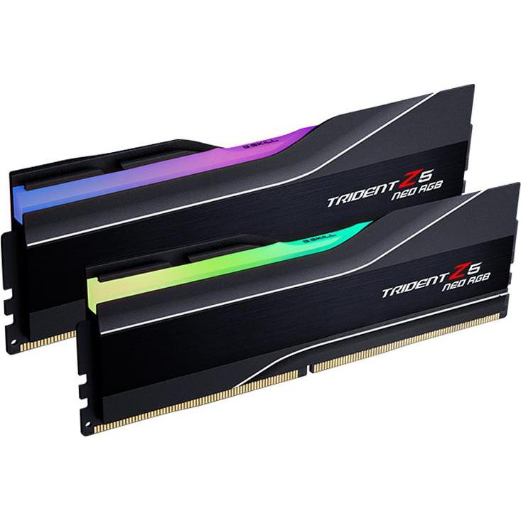 G.Skill Trident Z5 Neo RGB (2 x 32GB, 6000 MHz, DDR5-RAM, DIMM), RAM, Schwarz