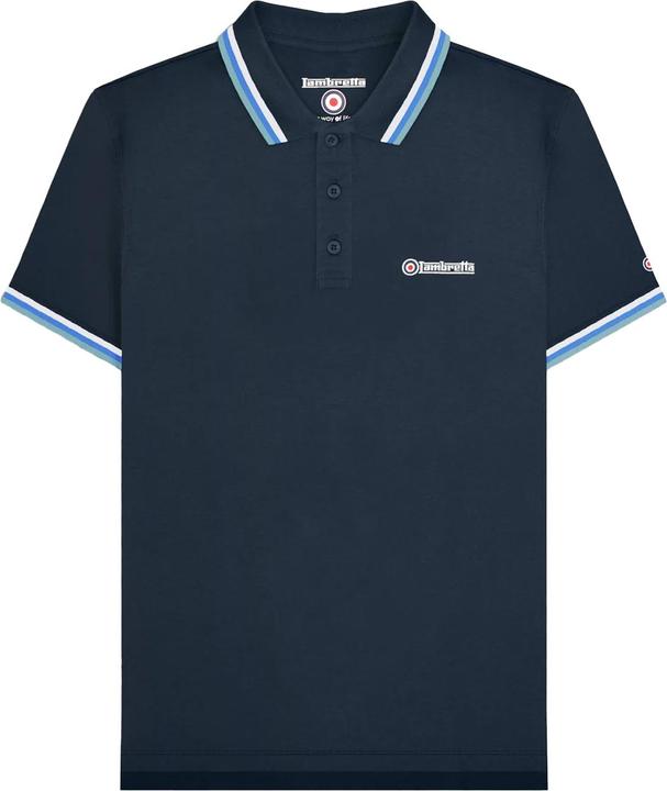 Blau, Marineblau, Weiss, Rauchblau