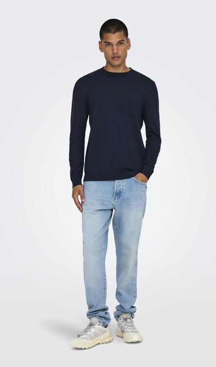 Image du produit Only & Sons Coupe normale Col rond Pulls en maille (XL)