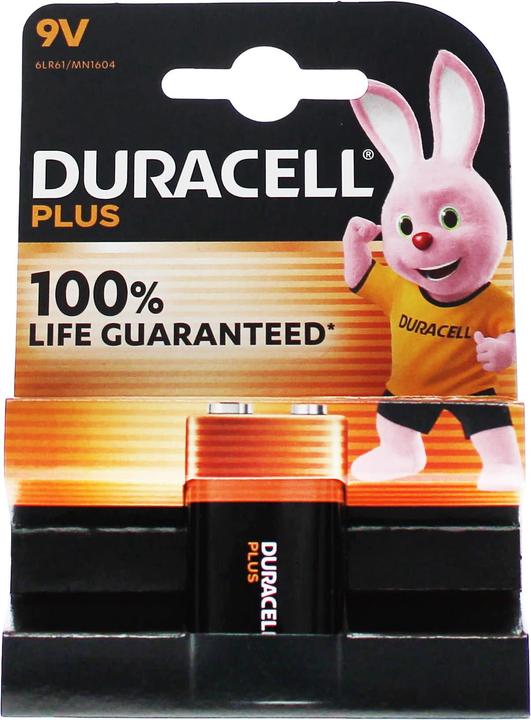 Produktbild Duracell Plus (1 Stk., 9V Block)