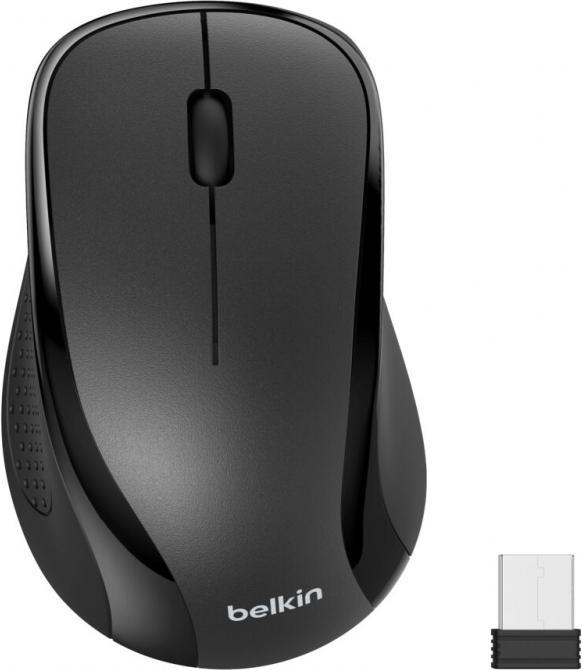 Actual product image Belkin kabellose Tastatur + Maus deutsch, schwarz BBZ010de (DE, Wireless)