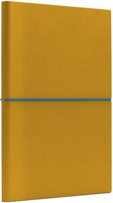 Like U Le reste du U A5 Fun M est jaune lisse (A5, Quadrillé, Couverture souple)