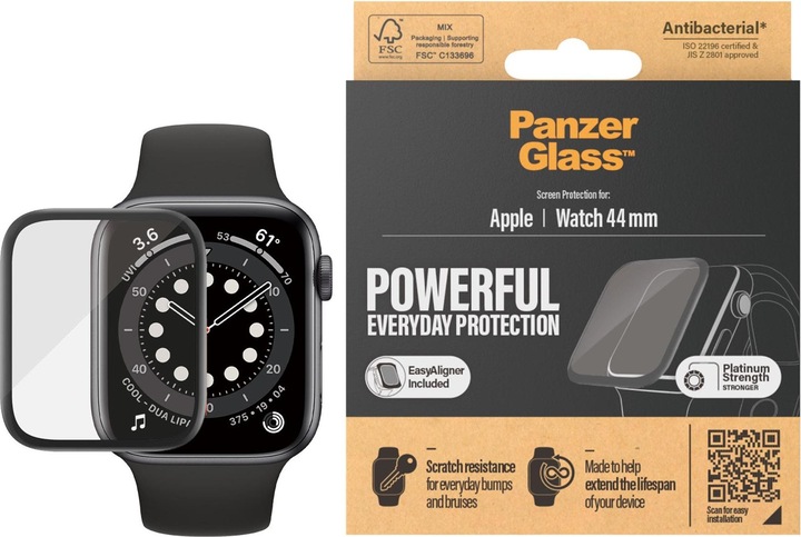 Actual product image PanzerGlass Screen protector Apple Watch 44 mm