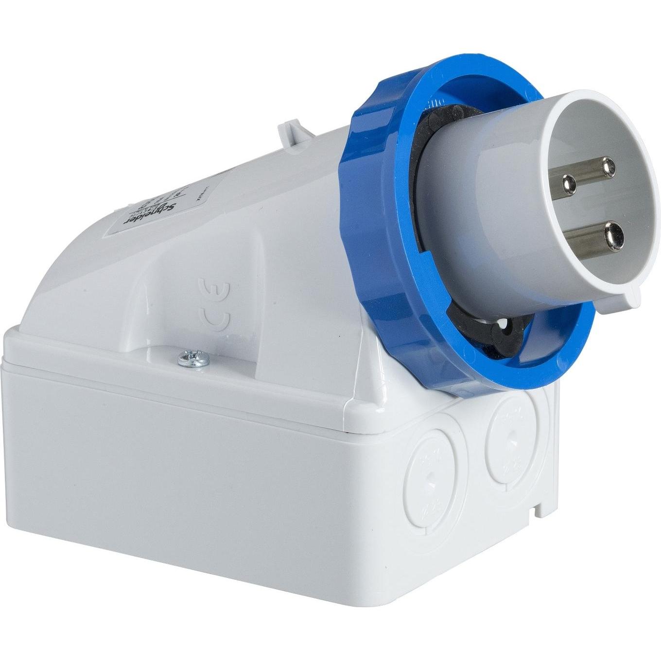 Schneider Electric, Netzstecker + Netzkupplung, SE 83556 WandgerÃ¤testecker Ip67 16A 230V 5P