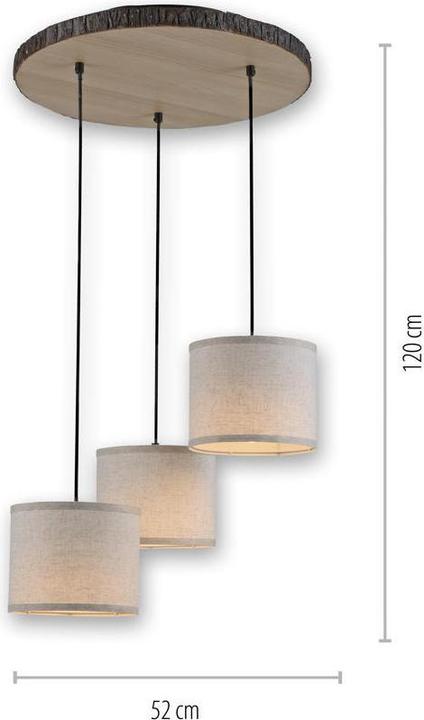 Produktbild Leuchten Direkt Bark (E27)