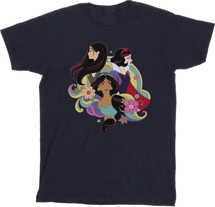 Produktbild Disney Princess Mulan Jasmine Snow White TShirt Mädchen (116)