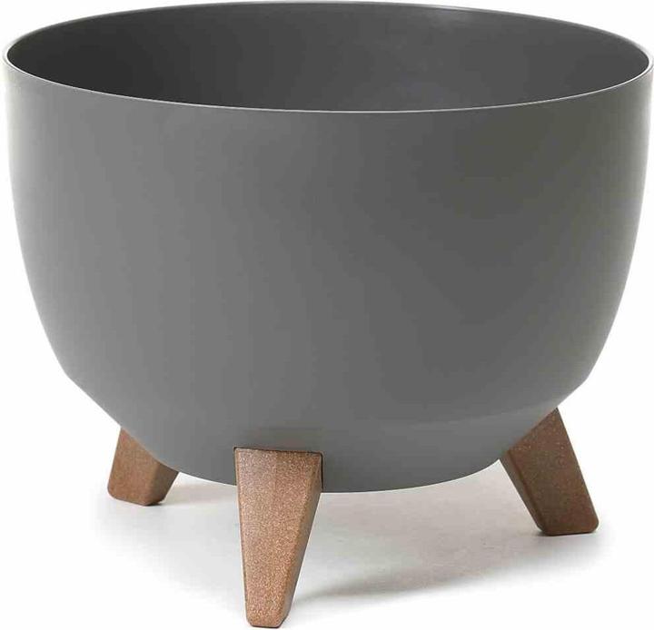 Siena Garden M82579 Jardinière Oslo 29 cm, Ø29 x 23cm, anthracite (29 cm)