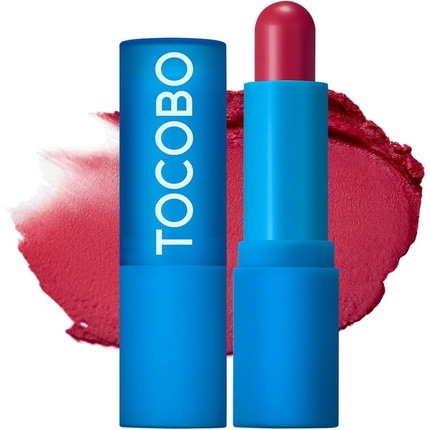 Tocobo Powder Cream Lip Balm 031 Rose Burn 0.67 oz 19g Soft Matte Velvet Type Vegan Creamy Powder Te (Balsam)