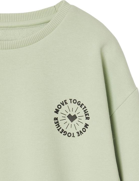 Produktbild Vertbaudet Mädchen Sweatshirt mit Holo-Print und Recycling-Polyester (98)