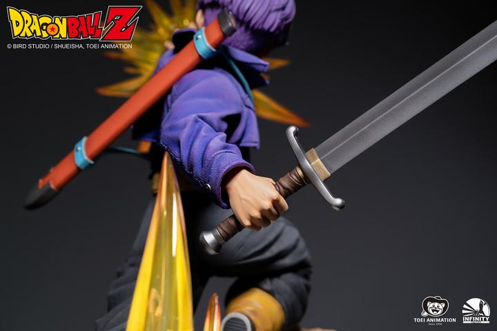 Actual product image Infinity Studio Dragon Ball Z "Future Trunks" 1/4 Scale Statue