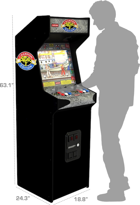 Immagine prodotto Arcade1Up - Macchina Arcade Street Fighter Deluxe