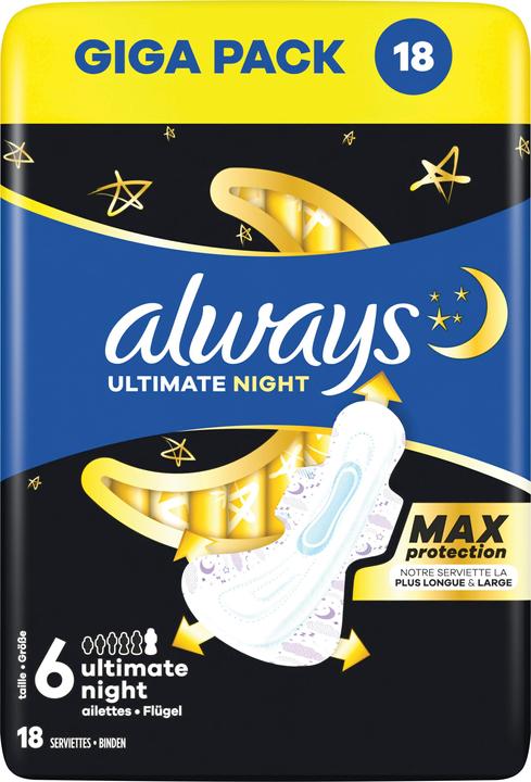 Actual product image Always Ultimate Night (18 x)