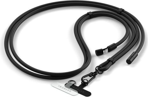 Actual product image Satechi OntheGo Crossbody Lanyard Cable Black (1.50 m, USB 2.0, 60 W)