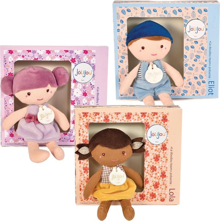 Productafbeelding Doudou et Compagnie Display Knuffelpop Pop 16cm 8x1ass (MQ8)