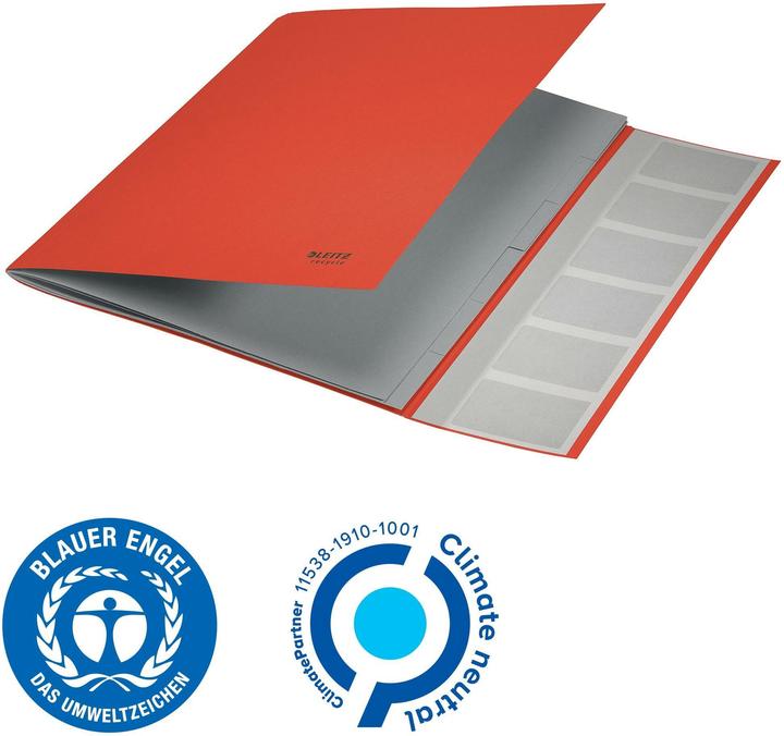Actual product image Leitz Recycle A4 Folder Red (A4, 1x)