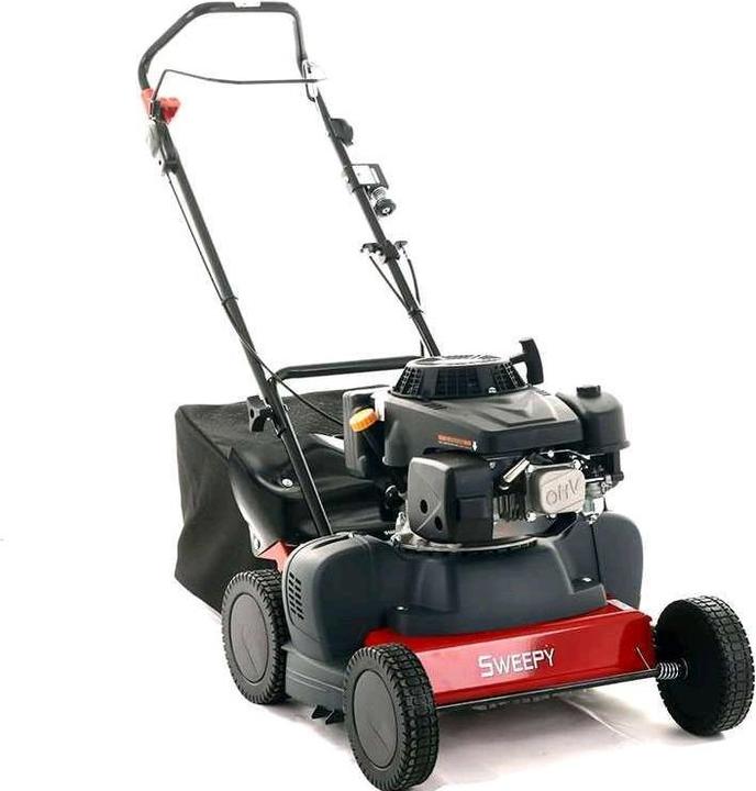 Actual product image Eurosystems SWEEPY 196 OHV sweeper Loncin engine with collection container
