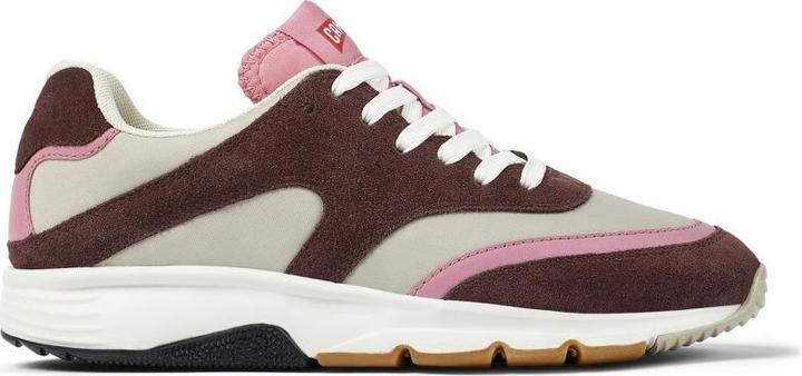 Bordeauxrot, Grau und Rosa