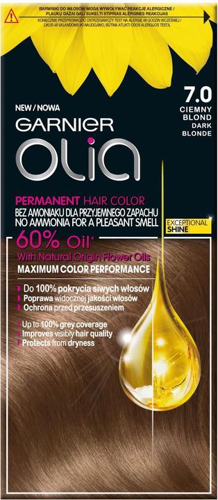 Image du produit Garnier Olia Hair Color 70 Dark Blond (70 Blond foncé)