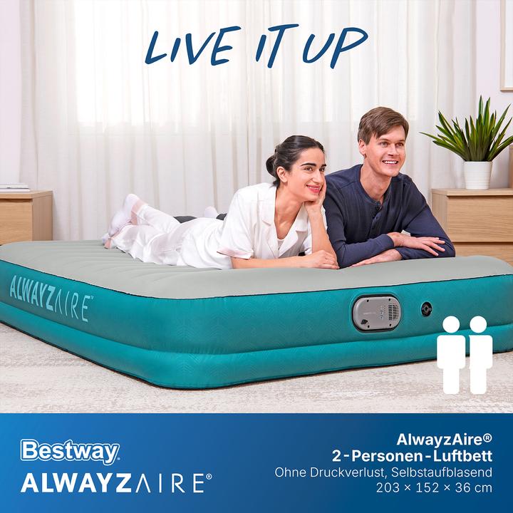 Actual product image Bestway AlwayzAire (152 x 203 cm)