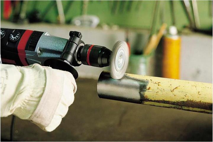 Produktbild wolfcraft 1 Stahldraht-Scheibenb. S=6-kt. ø75x16mm