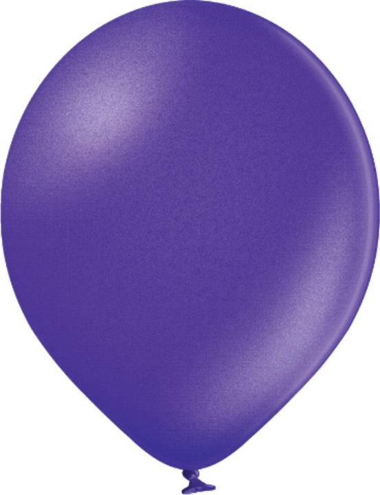 Image du produit Belbal 25 ballons ronds décoratifs Ø 33 cm VIOLET MÉTALLIQUE (25 x)